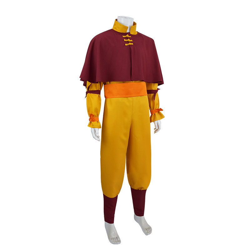 Avatar: The Last Airbender Aang Fullset Cosplay Costume — detail