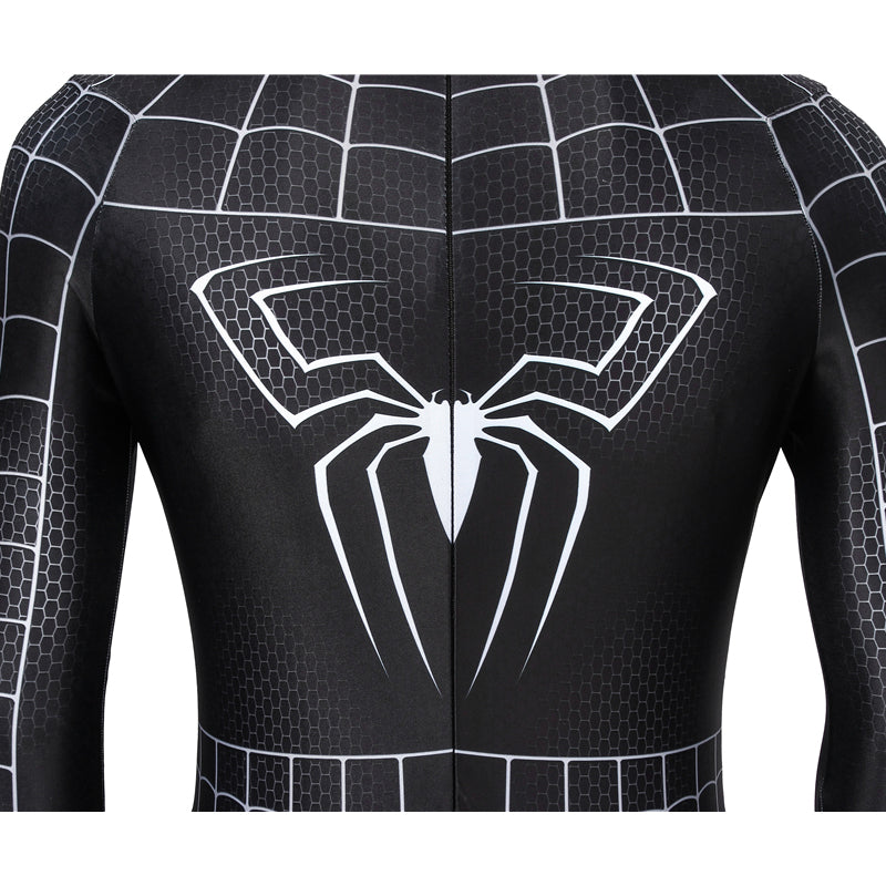 Spider-Man 3 Eddie Brock Jumpsuit Cosplay Costume — detail