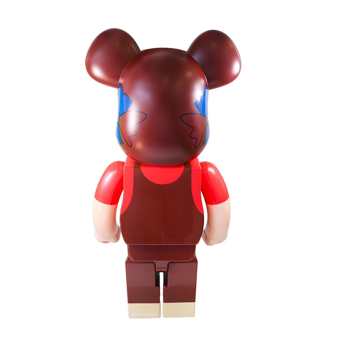 1000% Bearbrick Pekochan Chocolate Milky — detail