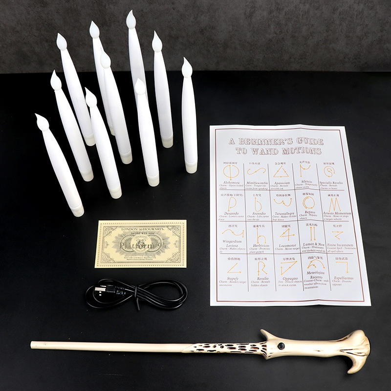 LED Candles with Magic Wand | Remote Flickering