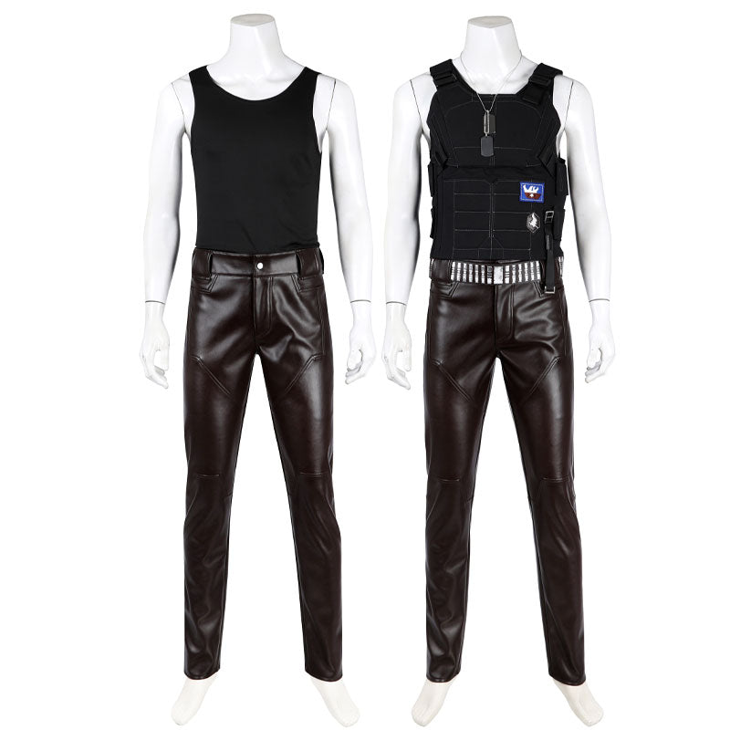 Cyberpunk 2077 Johnny Silverhand Cosplay Costume — detail