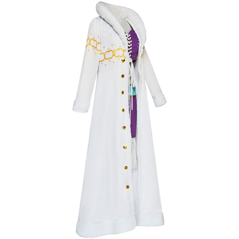 One Piece Nico Robin Arabasta Outfit Cosplay Costume — side view