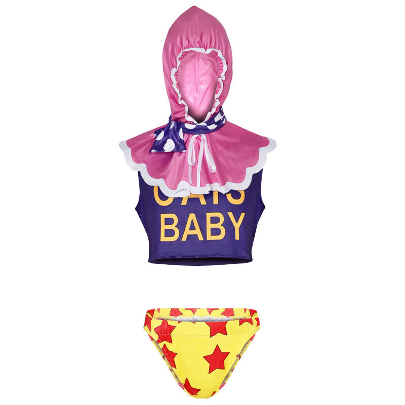 One Piece Senor Pink Cosplay Costume — detail