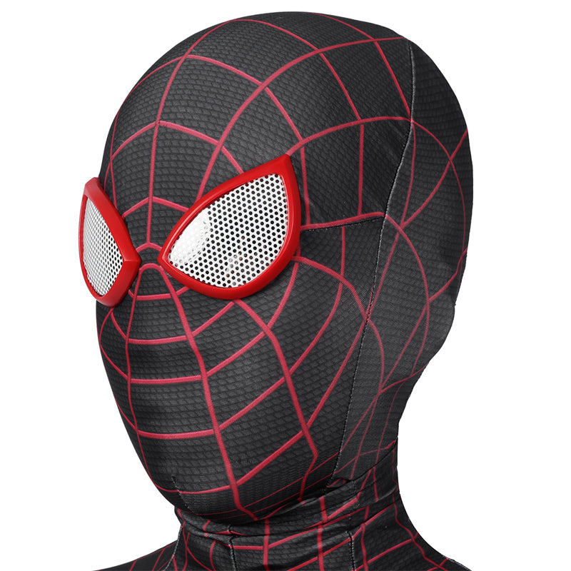 Spiderman PS5 2 Miles Morales Kids Jumpsuit Cosplay Costumes - Magic Stories