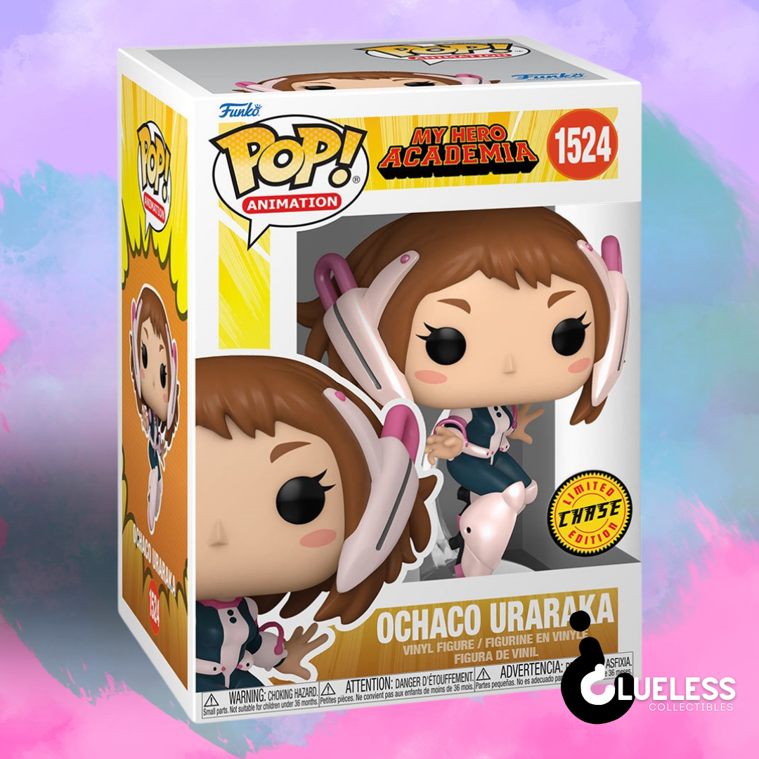 Ochaco Uraraka Funko Pop (Chase Bundle) — side view