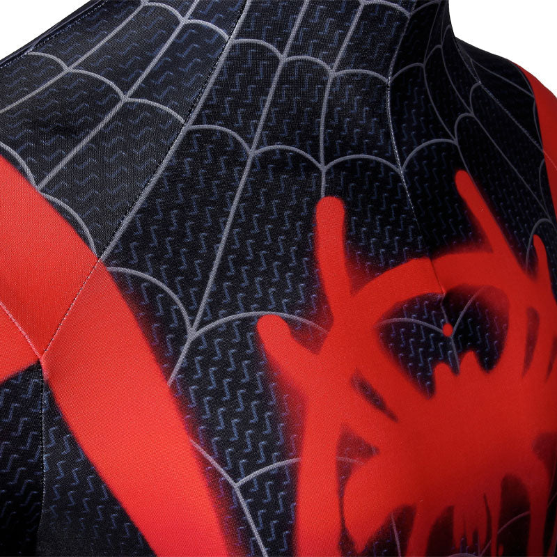 Spider-Man: Into the Spider-Verse Miles Morales Jumpsuit Cosplay Costumes - Magic Stories