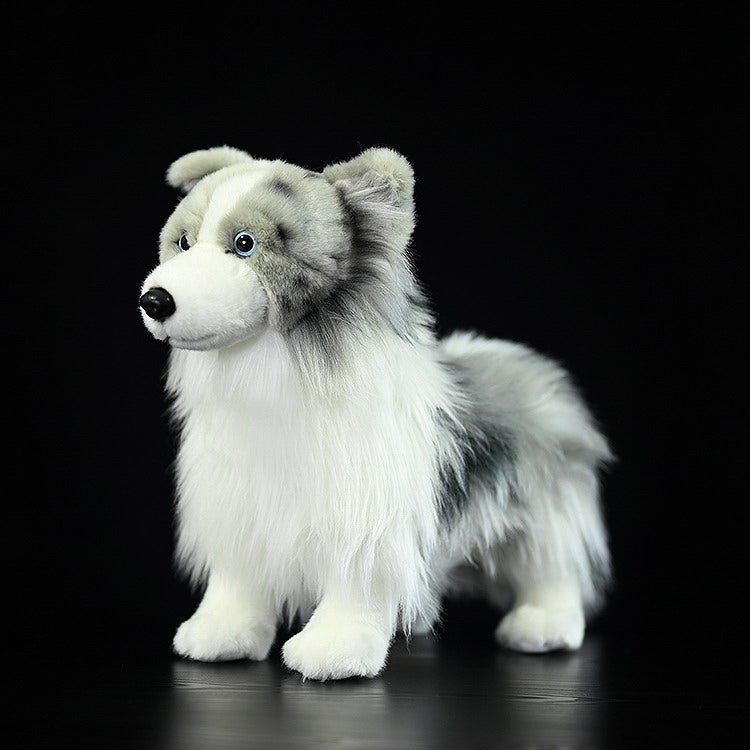 Border Collie Simulation Plush Toy | Magic Stories