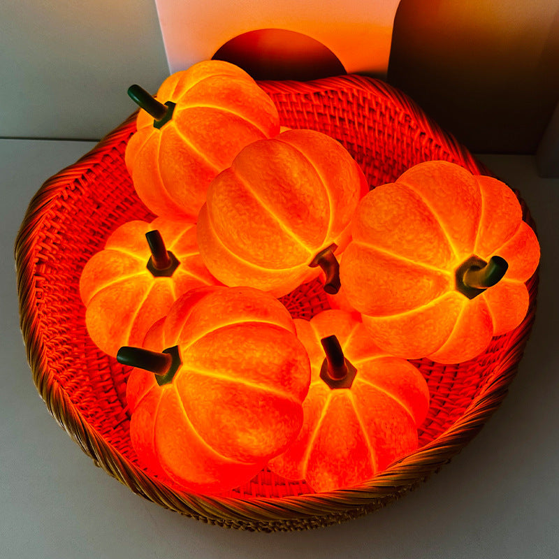 Pumpkin Halloween Decorative Night Light — back view