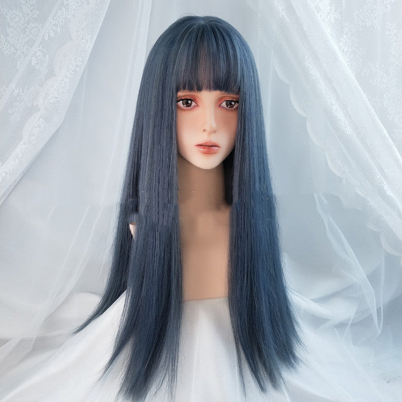 Princess Cherolita Mid-length Straight Lolita Wig — detail