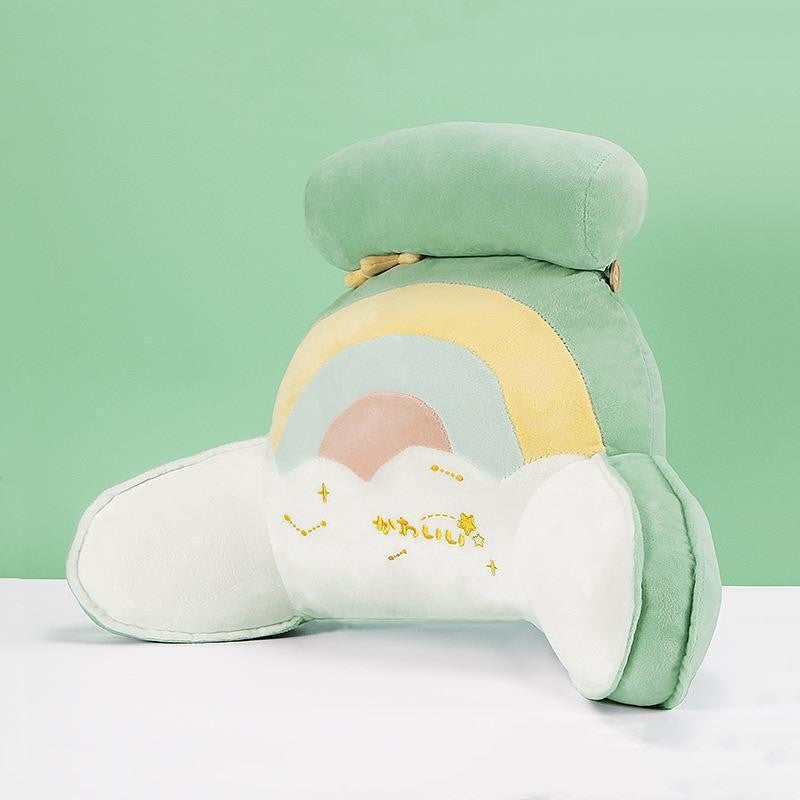Office Rainbow Waist Pillow Plush Toy | Magic Stories