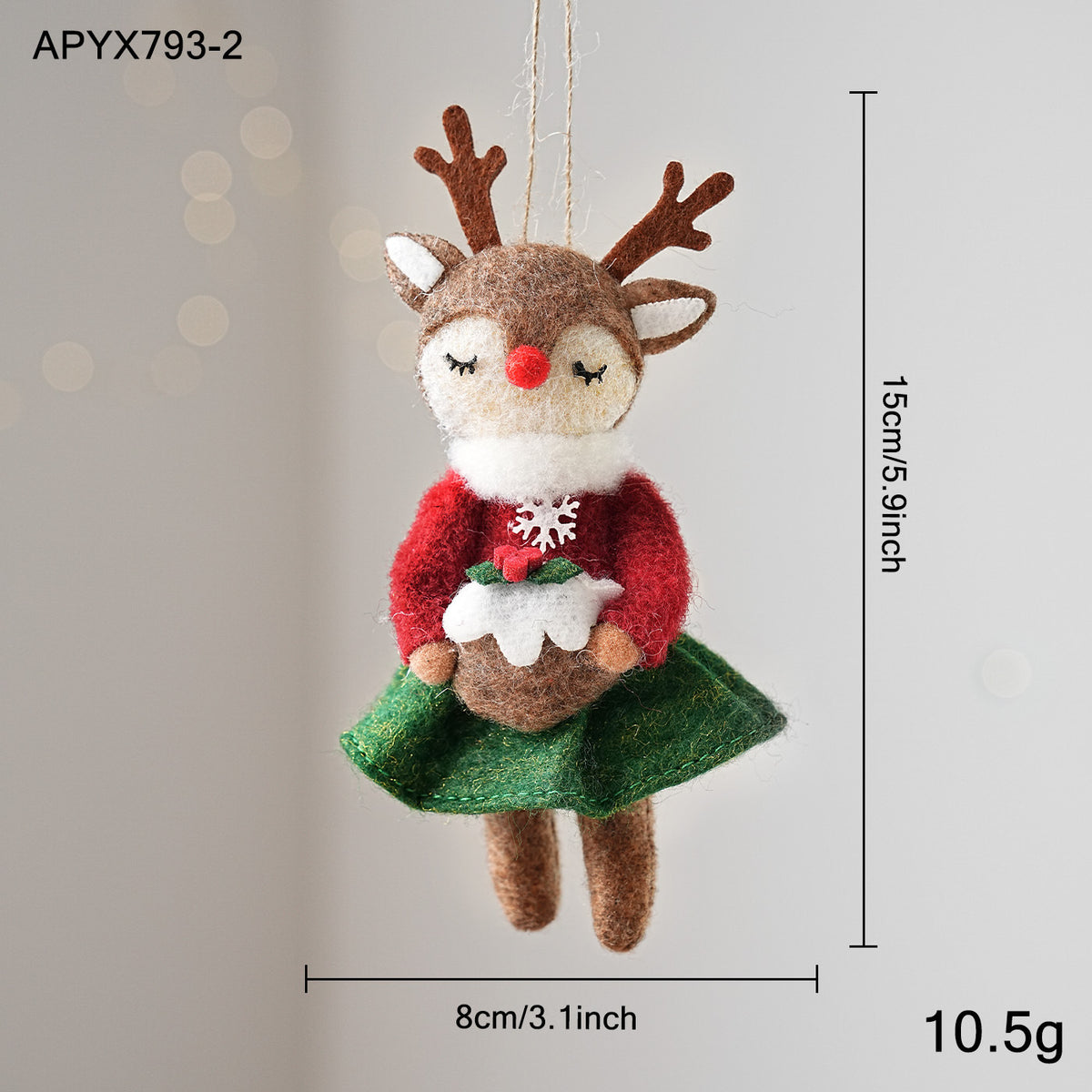 Lovely Bag Charm Keychain Christmas | Magic Stories