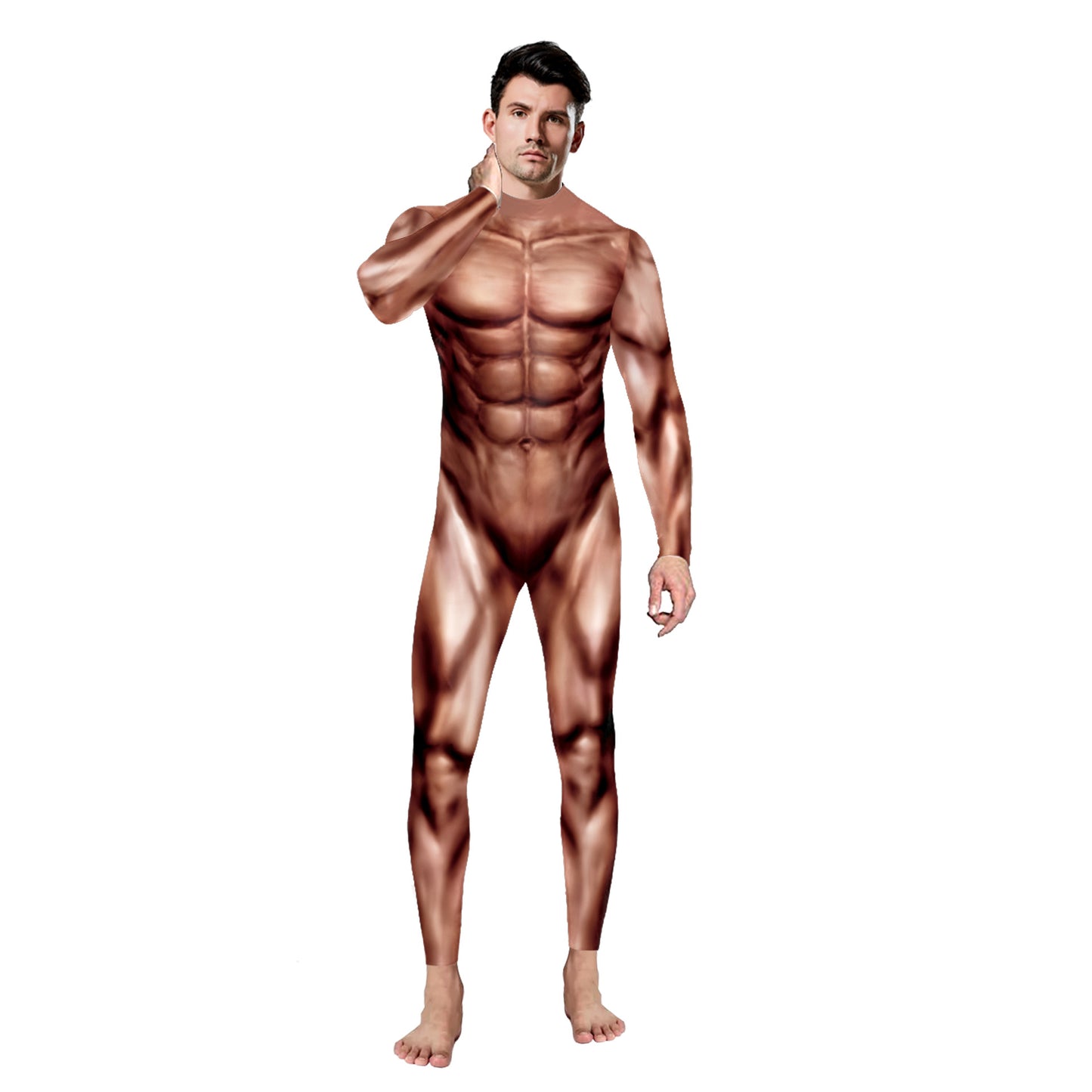 Cosplay Digital Printing Pattern One-piece Men — side view