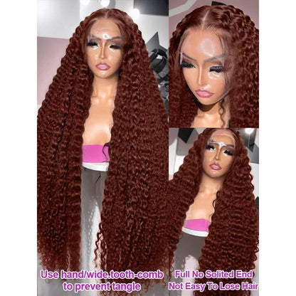 Christmas Halloween Deep Curly Wig | Magic Stories