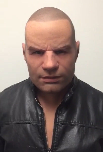 Face Wig Old Man Mask Headgear Halloween | Magic Stories