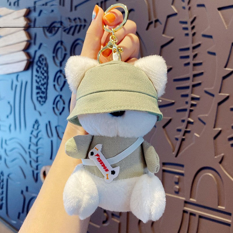 Puppy Plush Doll Keychain Pendant Female | Magic Stories