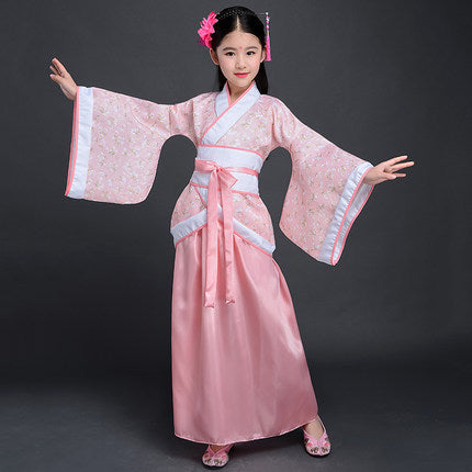 Children's Han Chinese Costume Tang Suit | Magic Stories