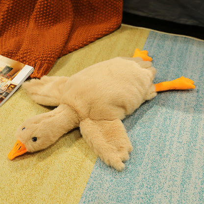 Big White Goose Doll Pillow Sleeping Plush | Magic Stories