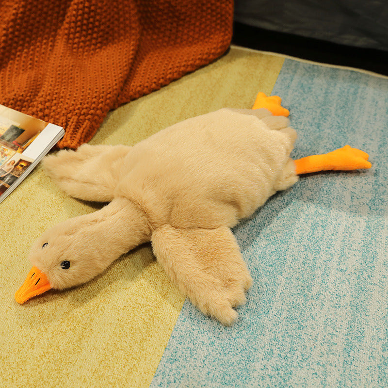 Big White Goose Doll Pillow Sleeping Plush | Magic Stories