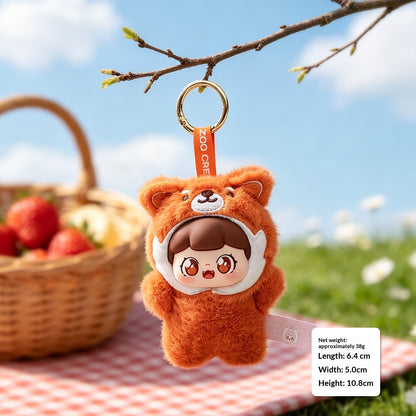 Plush Sweet Cub Animal Series Keychain | Magic Stories