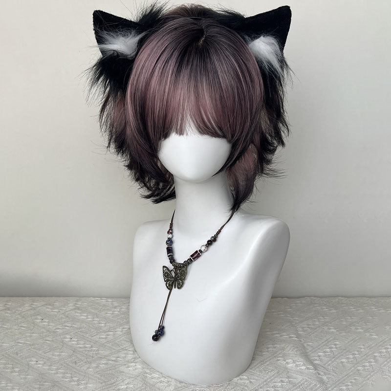 Wig For Women Black And Pink Ombre Siamese | Magic Stories