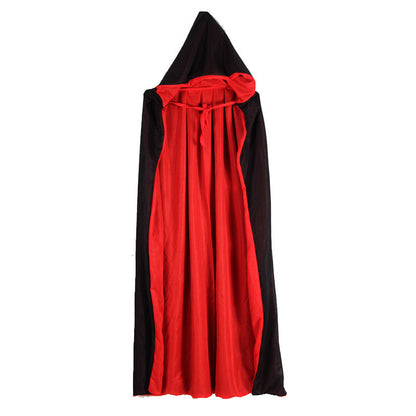 Halloween Black And Red Cloak Adult | Magic Stories