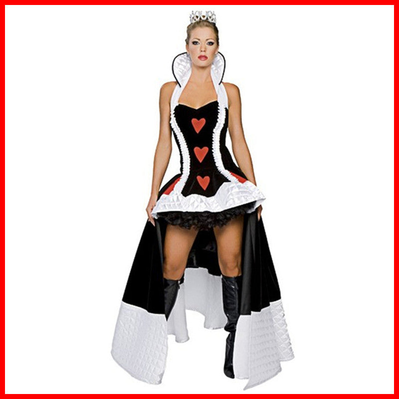 Game Uniform Robe Princess Queen's Outfit Halloween Cosplay Party Clothes — scale reference