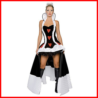 Game Uniform Robe Princess Queen's Outfit Halloween Cosplay Party Clothes — scale reference