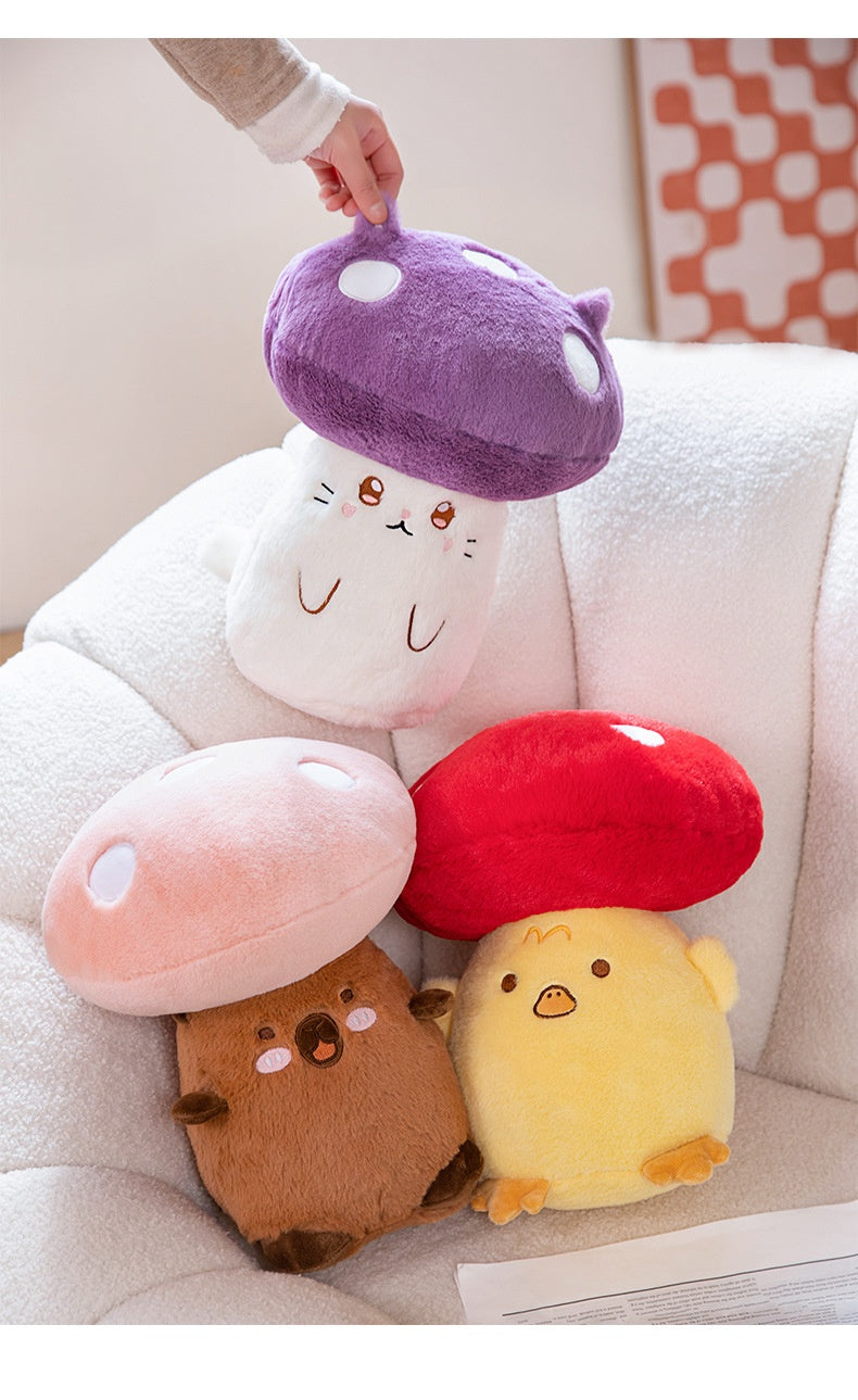 Small Animal Mushroom Series Plush Toy Doll — packaging
