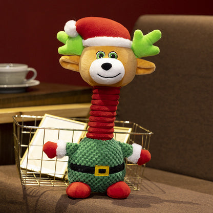 Cartoon Christmas Snowman Plush Toy | Magic Stories
