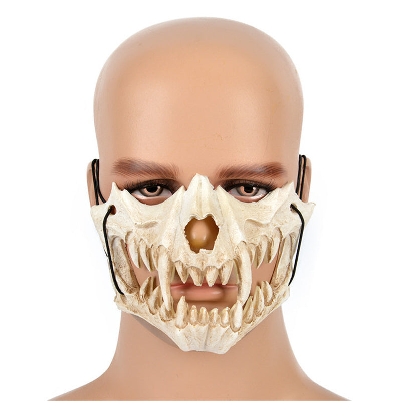 Halloween Japan Two-Dimensional Costume Cosplay Cosplay Mask Dragon — side view