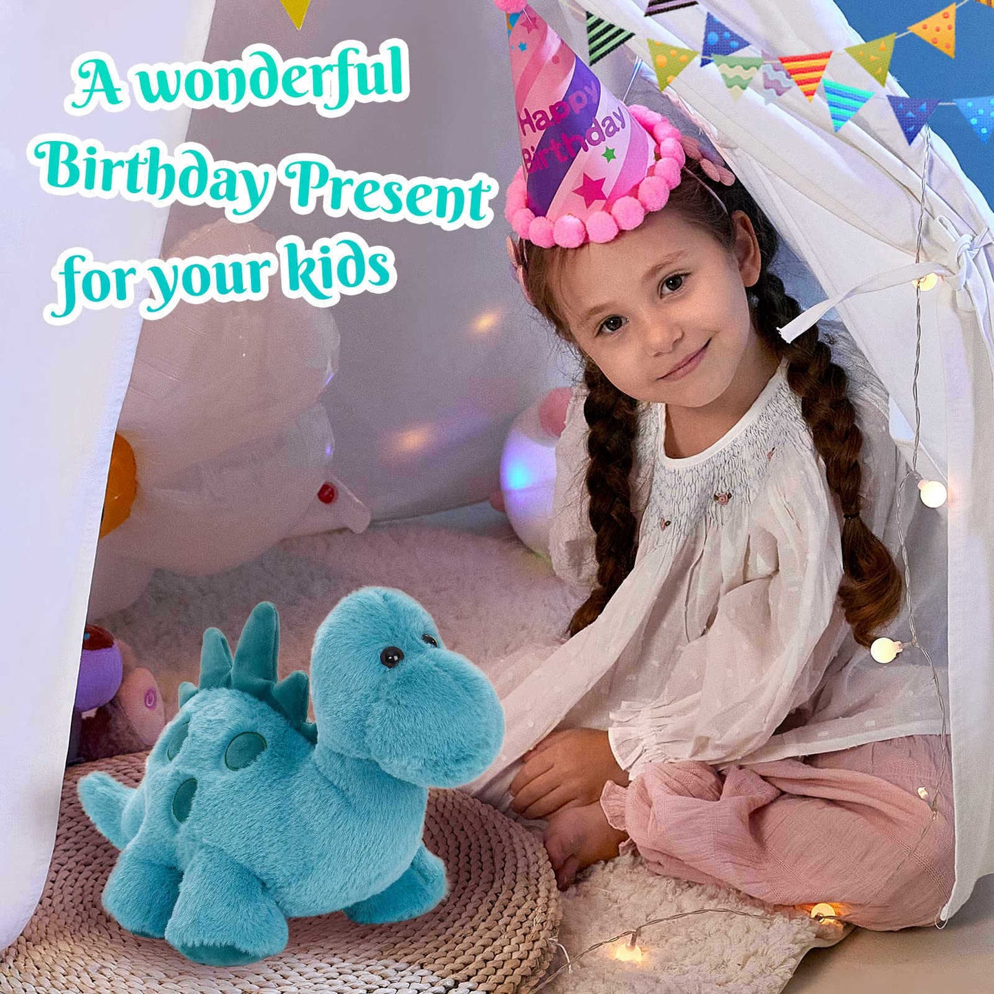 Little Dinosaur Doll Plush Toys — side view