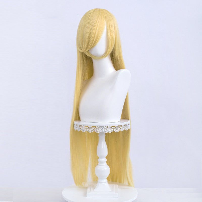 Long Bangs Multi-color Cosplay Wig Headgear — detail