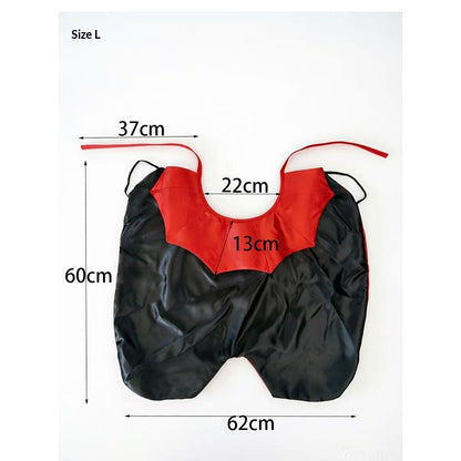 Pet Dog Vampire Cloak Costume — in use