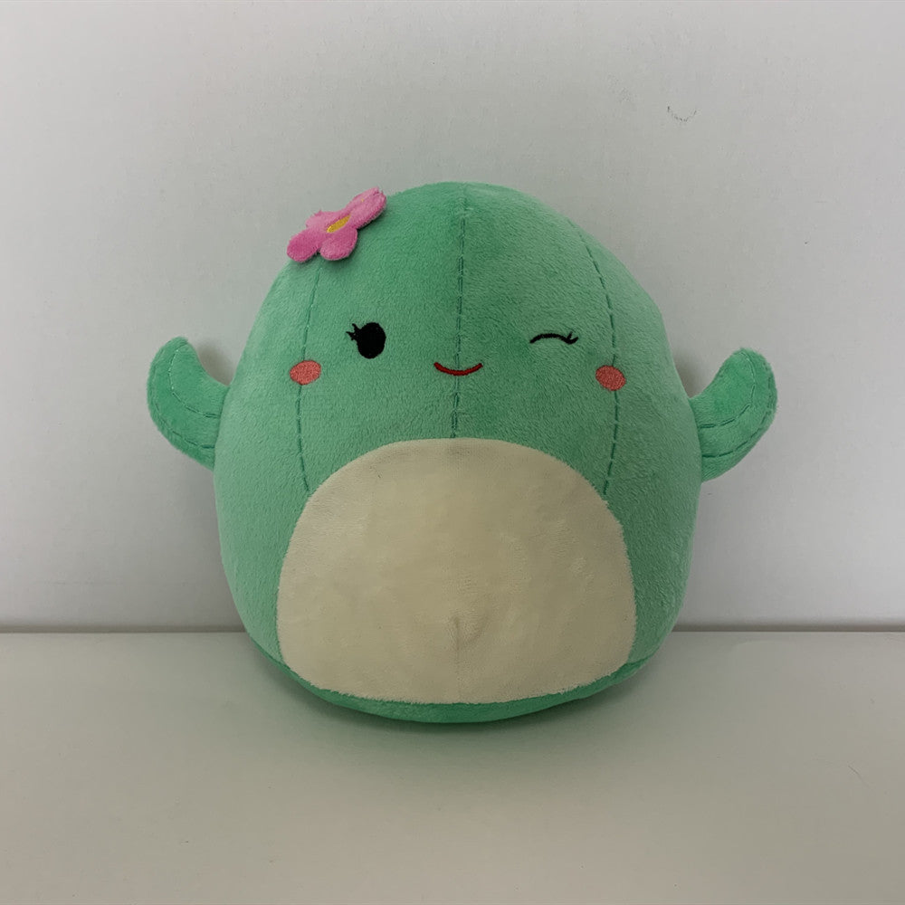 Cute Plush Colorful Dinosaur Doll — back view