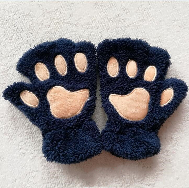 Cat Palm Winter Girls' Halter Plush Half | Magic Stories