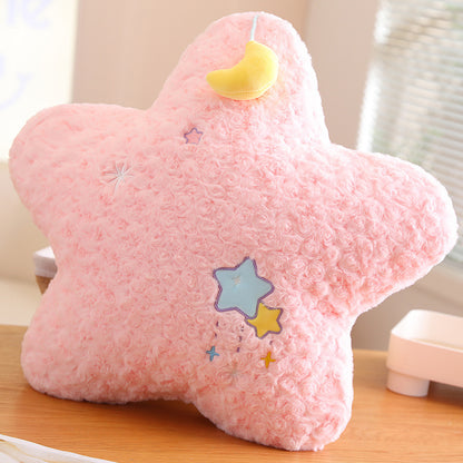 Star Pattern Pillow For Girls Sleeping Moon | Magic Stories