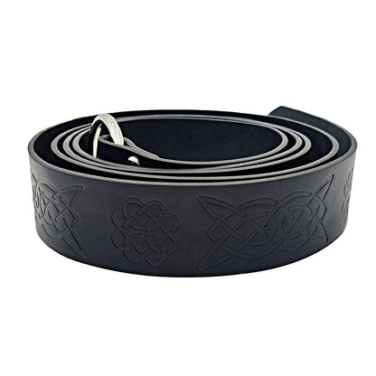 Celtic Embossed Retro Knight Ring Belt COSPLAY Prop — detail