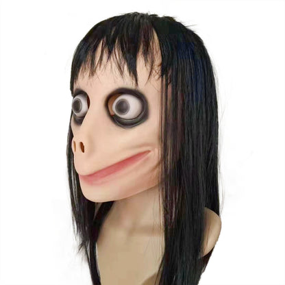 Halloween female ghost wig mask | Magic Stories