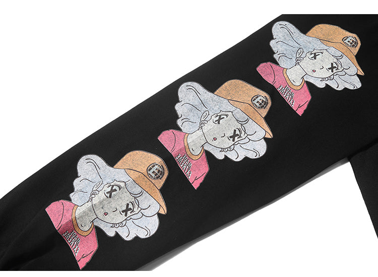 Anime character girl printed T-shirt | Magic Stories