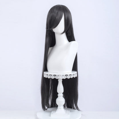 Long Bangs Multi-color Cosplay Wig Headgear — side view