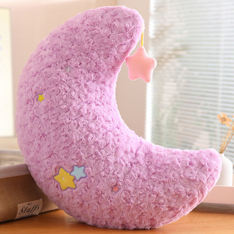 Star Pattern Pillow For Girls Sleeping Moon | Magic Stories