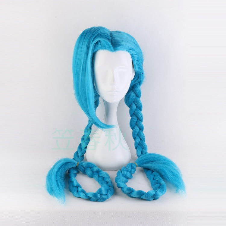 Anime Long Hair Double Ponytail Wig | Magic Stories