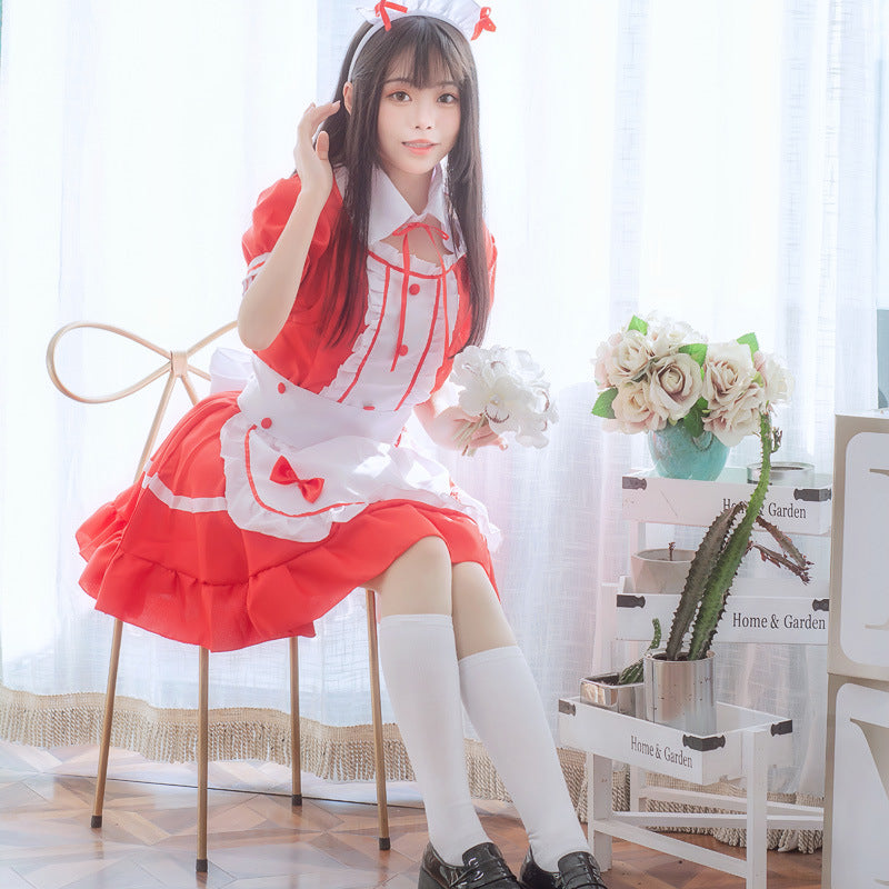 Maid anime costume halloween costume — side view
