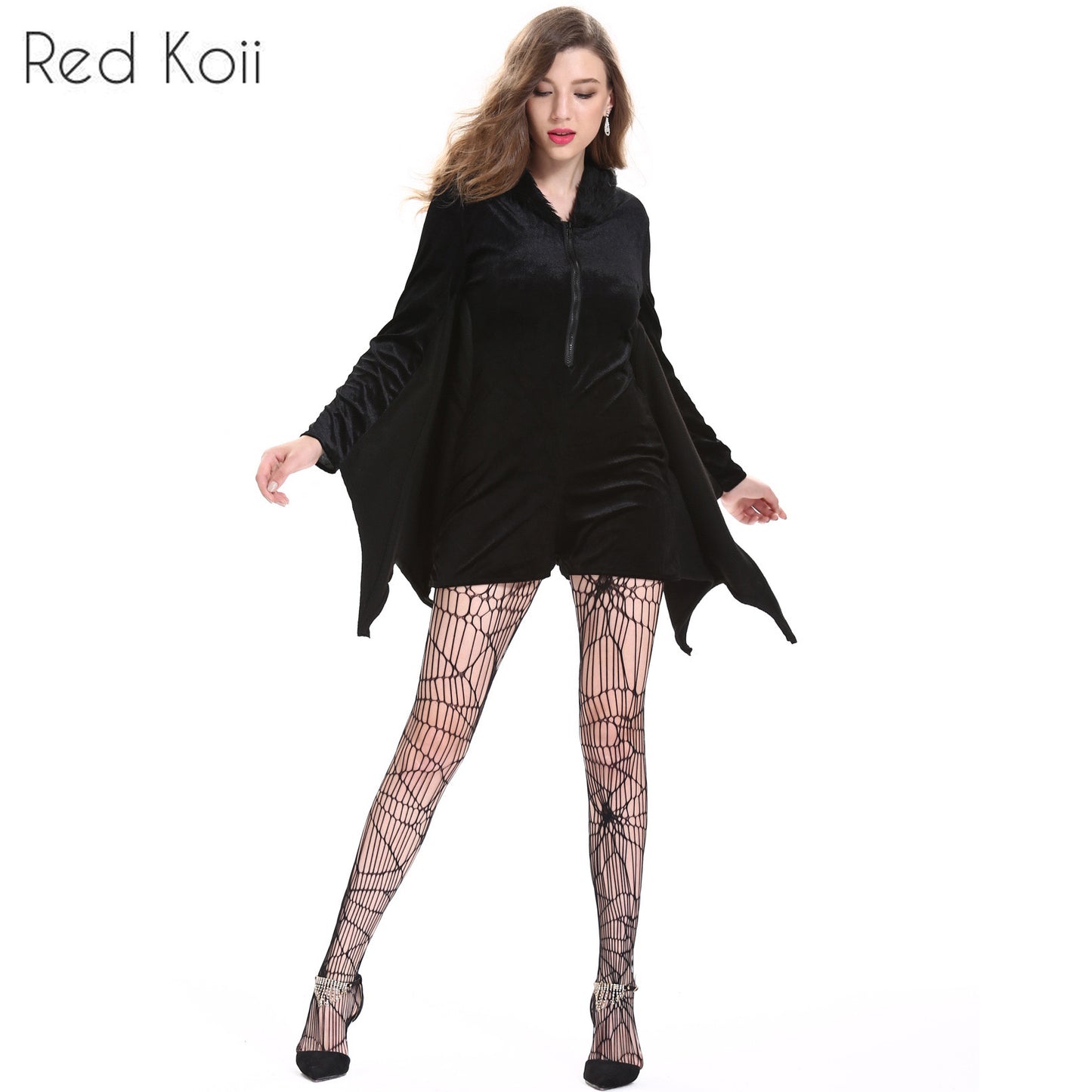 Halloween Costume Cosplay Bat Vampire — scale reference