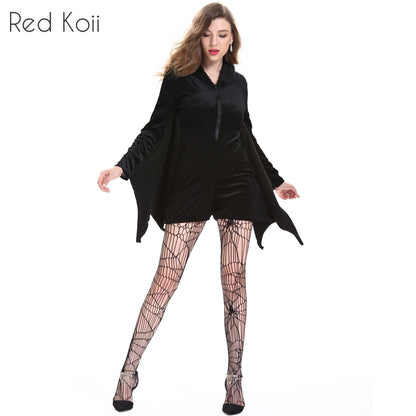 Halloween Costume Cosplay Bat Vampire — scale reference