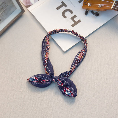 Big bow tie bunny ears headband | Magic Stories
