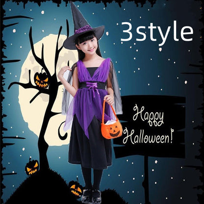 Halloween children Costume Princess Costume — side view