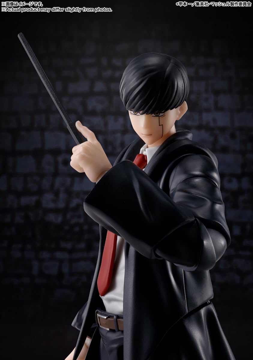 Mashle: Magic and Muscles - Mash Burnedead S.H.Figuarts — back view