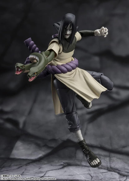 Naruto S.H.Figuarts 2-Pack — Naruto Uzumaki & Orochimaru — back view