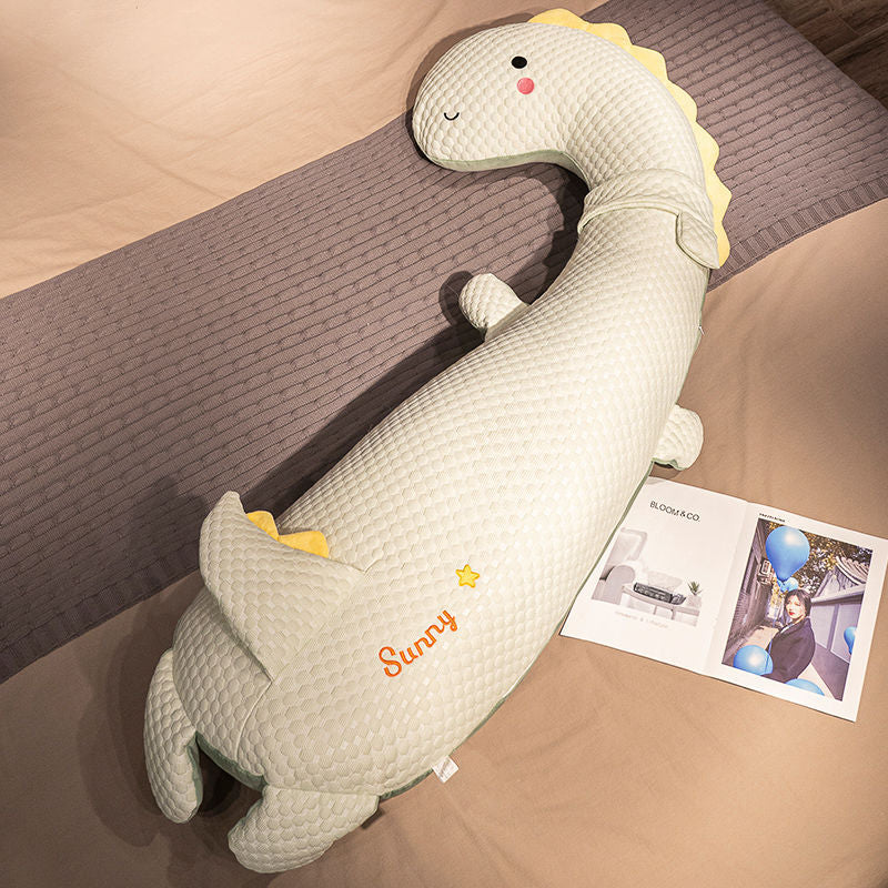 Big White Geese Dinosaur Pillow For Girls | Magic Stories